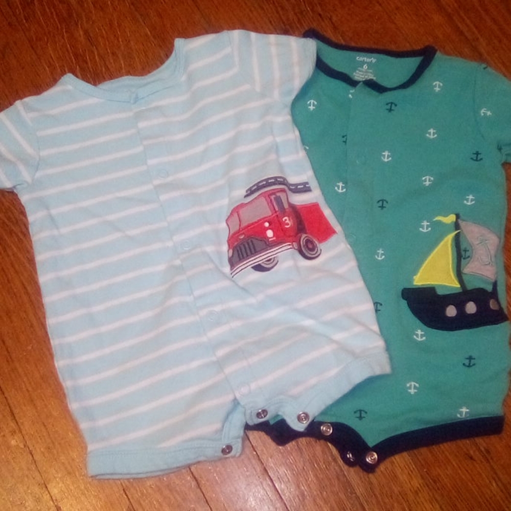 two bodysuits by Carter's